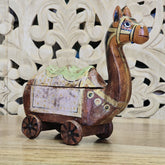 Indian Handcrafted Wooden Home Decor Showpiece A17